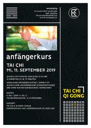 Tai Chi Kurse Herbst 2019 Linz neu